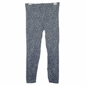 Spanx Look At Me Now Indigo Leopard Leggings
